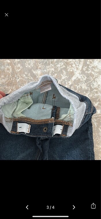6-9 Ay Beden Jean pantolon