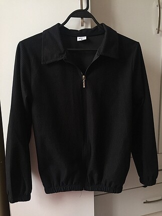 Bomber ceket siyah