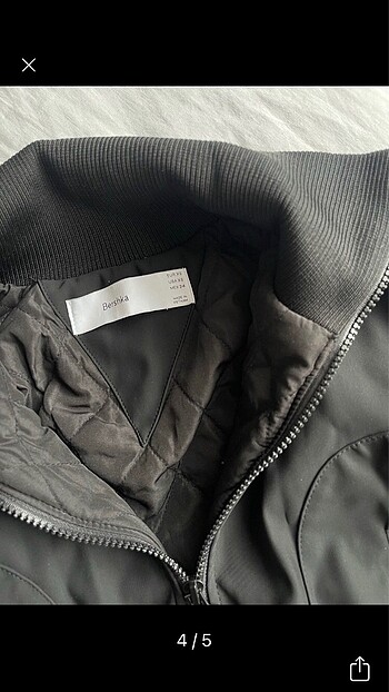 xs Beden siyah Renk bershka ceket