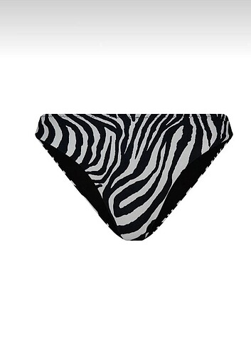 Zebra desenli bikini altı 