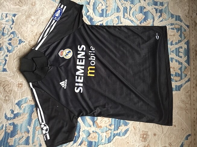 Realmadrid 2002/03 ronaldo nazario siyah deplasman forma nostalj