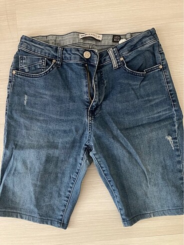 KOTON erkek kot şort 34/32