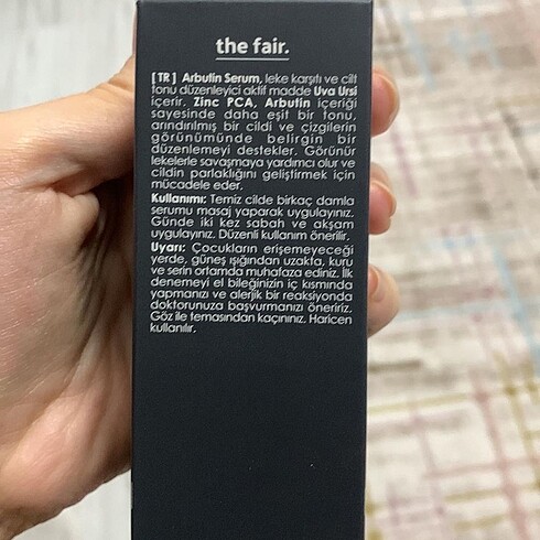 Diğer The Fair Arbutin Serum