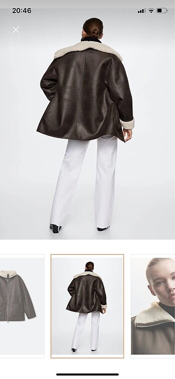 xs Beden Mango biker mont