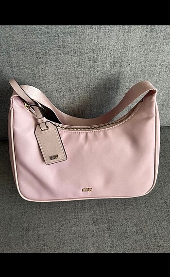 dkny toz pembe yeni sezon çanta