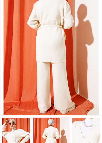 kalın ikili triko takım - Görsel 3