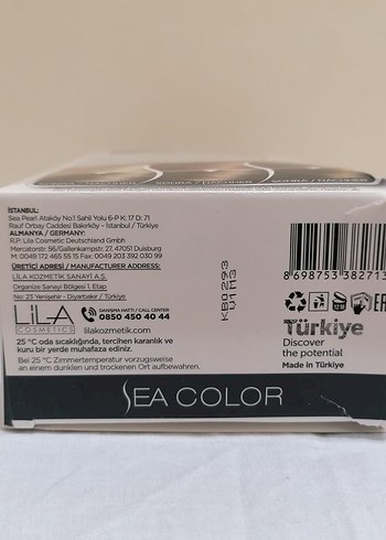 Sea Color 8.00 Saç Boyası - Krem Formül - Görsel 7