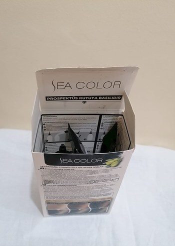 Sea Color Saç Boyası 8.00 açık kumral - Görsel 4