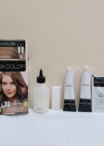 Sea Color Saç Boyası 8.00 açık kumral - Görsel 8
