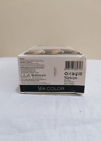 Sea Color Saç Boyası 8.00 açık kumral - Görsel 10