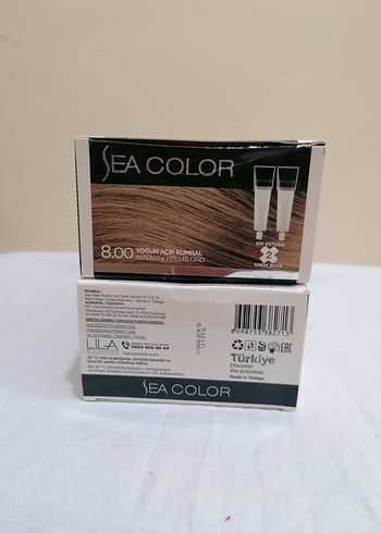 Sea Color Saç Boyası 8.00 açık kumral - Görsel 7