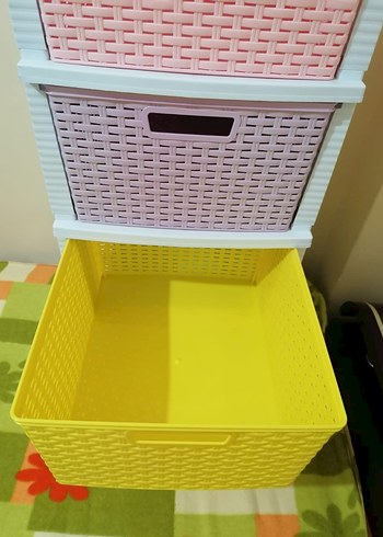 Pastel Renkli Çok Katlı Dolap Düzenleyici - Görsel 5