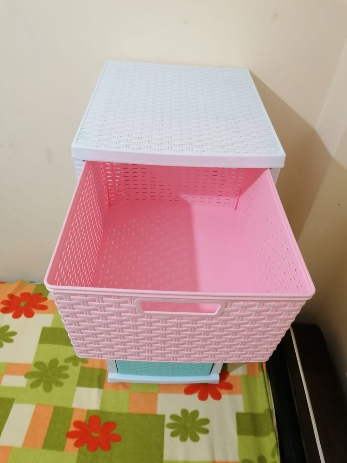 Pastel Renkli Çok Katlı Dolap Düzenleyici - Görsel 3