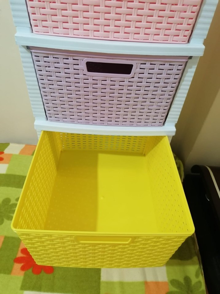 Pastel Renkli Çok Katlı Dolap Düzenleyici - Görsel 5