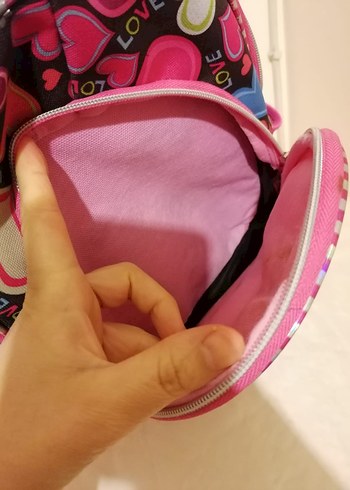 Çok Renkli Kız Çocuk Sırt Çantası - Görsel 5