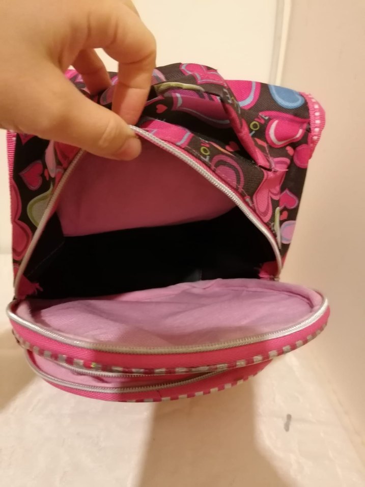 Çok Renkli Kız Çocuk Sırt Çantası - Görsel 3