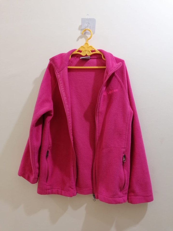 Kız çocuk polar hırka sweatshirt - Görsel 5