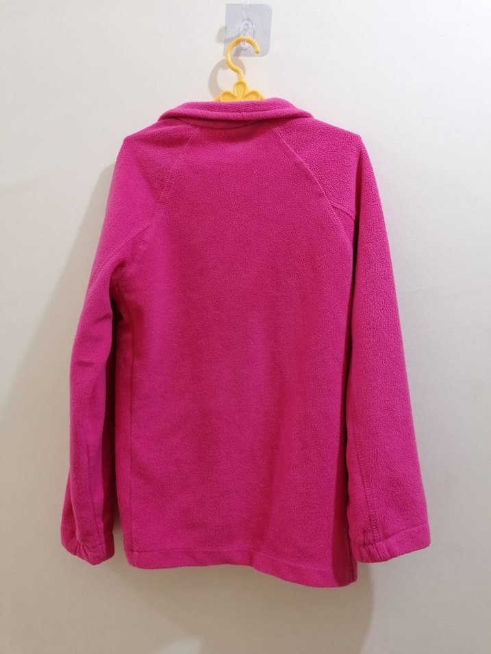 Kız çocuk polar hırka sweatshirt - Görsel 2