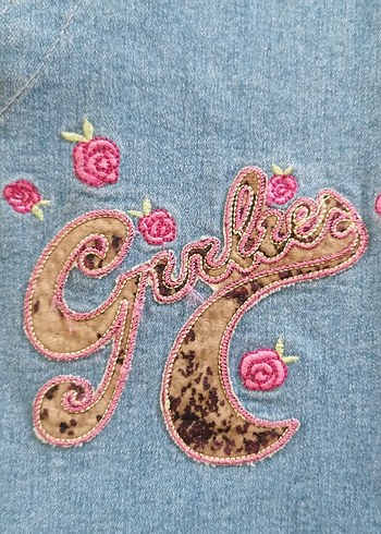 Kız Çocuk Kot Yelek - Görsel 10