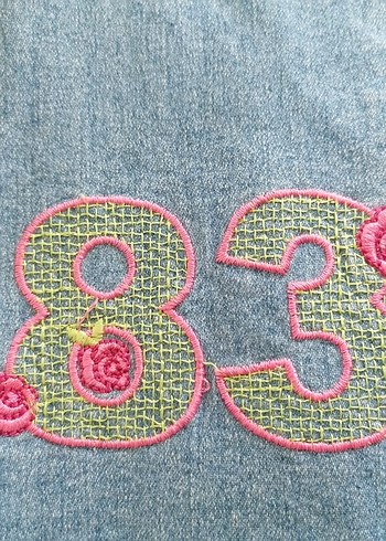 Kız Çocuk Kot Yelek - Görsel 9