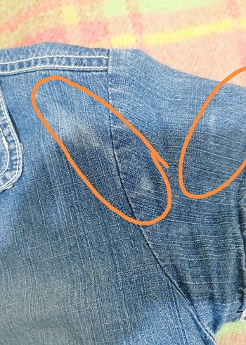 Kısa Kollu Denim Ceket - Görsel 7