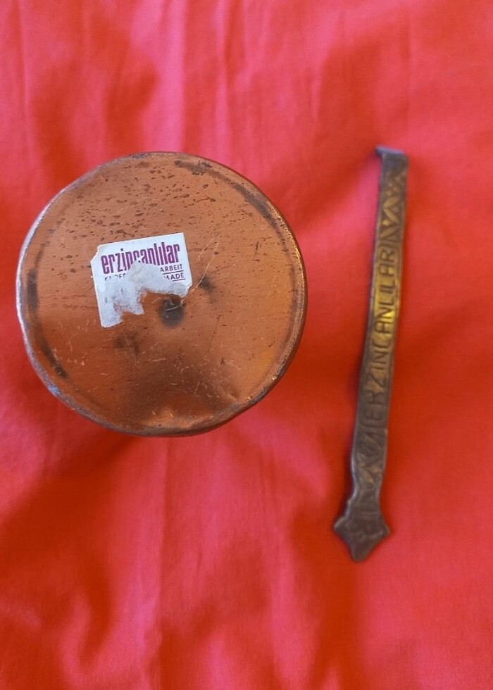 Nostaljik bakır cezve - Görsel 2