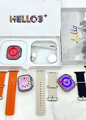 Hello3+ plus WATCH 9 orjinla 