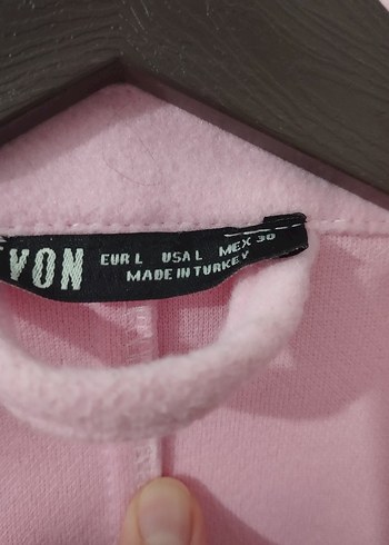l Beden pembe Renk Düğmeli Pembe Midi Kadın Ceket