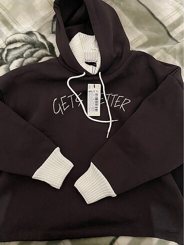 Trendyolmilla kahverengi sweatshirt