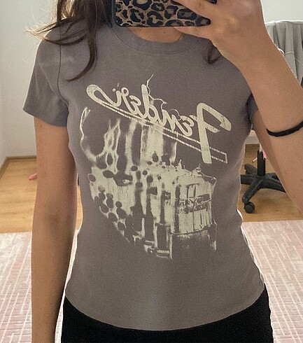 s Beden h&m basic crop- üst