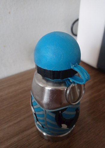 Çocuklar için Mavi Termos Matara - Görsel 2