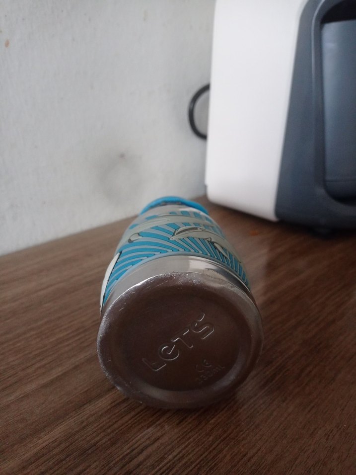 Çocuklar için Mavi Termos Matara - Görsel 3