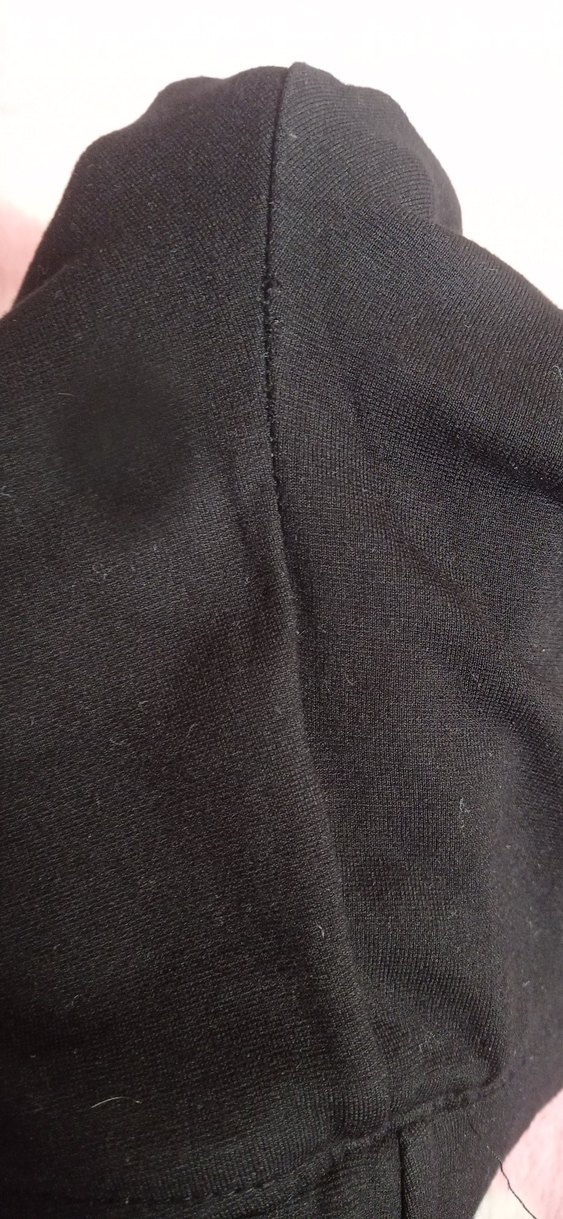 Kız Çocuk Siyah İspanyol paça pantolon - Görsel 4