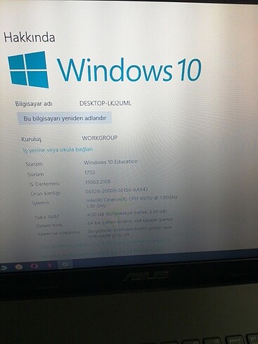 Asus Notebook 