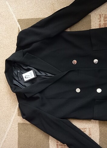 40 Beden siyah Renk Yeni etiketli siyah blazer ceket 