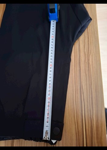 Siyah Kemerli Kadın Kumaş Pantolon - Görsel 8