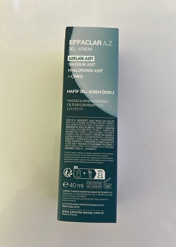La Roche-Posay Effaclar A.Z. Jel Krem - Görsel 3