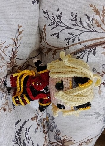 Diğer Genshin Thoma Amigurumi