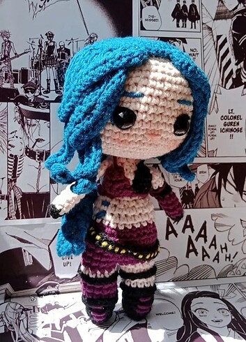 Diğer Jinx Amigurumi 