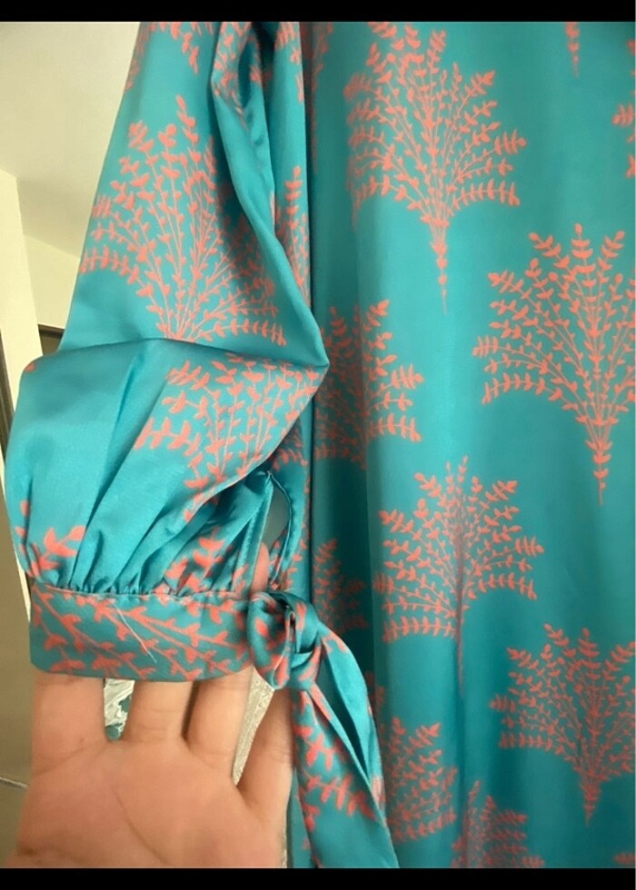 Tesettür fushya marka elbise - Görsel 2