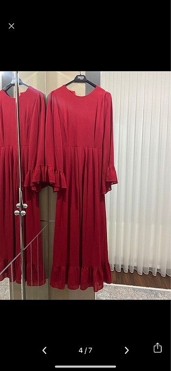 Tesettür abiye elbise - Görsel 3