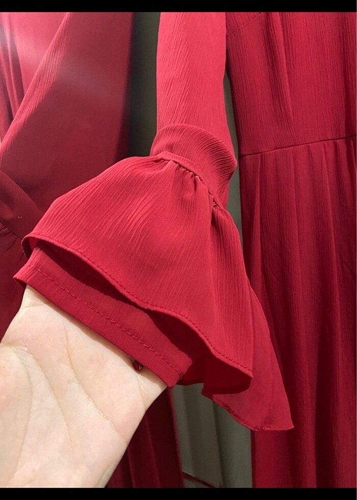 Tesettür abiye elbise - Görsel 2