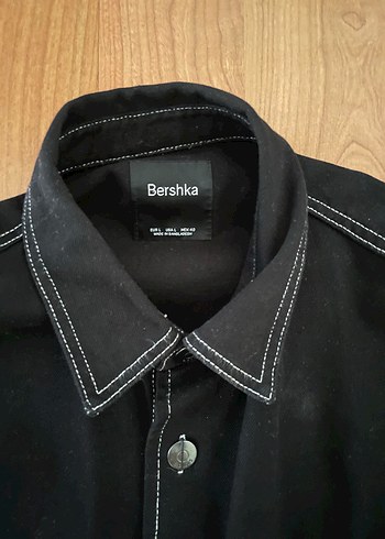 38 Beden siyah Renk Bershka kontrast dikişli takım
