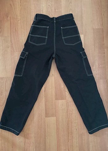 l Beden siyah Renk Bershka kontrast dikişli takım