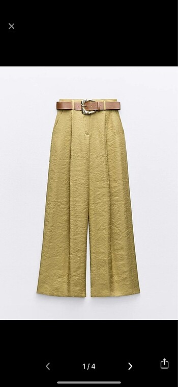 Zara Kemerli Pantolon