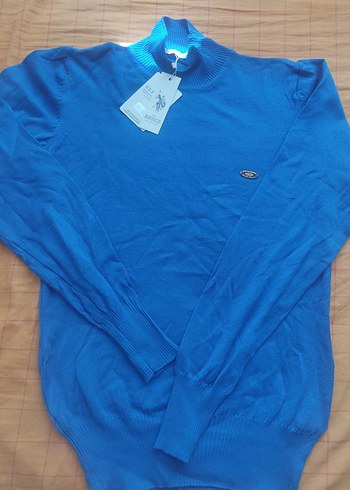 Mavi Kadın Boğazlı Triko Kazak - Görsel 2