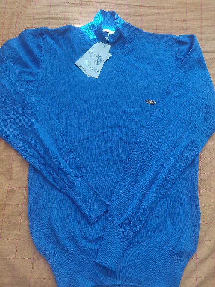 Mavi Kadın Boğazlı Triko Kazak - Görsel 2