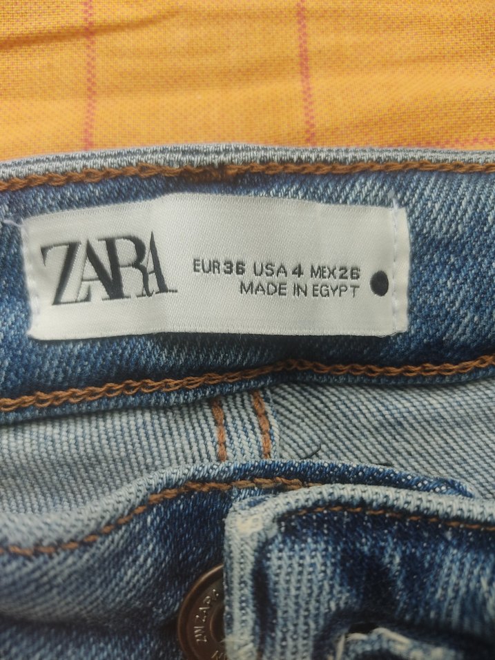 Kadın Mavi Denim Normal Kesim Kot Pantolon - Görsel 2