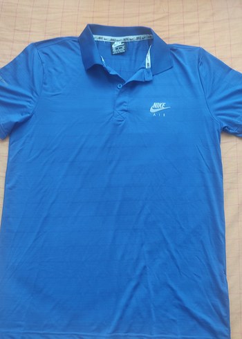 Erkek Mavi Düğmeli Polo Yaka Tişört - Görsel 2