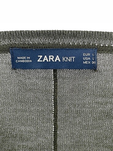 l Beden yeşil Renk Zara Bluz %70 İndirimli.